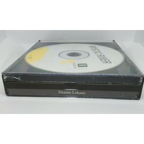 Dennis Lehane Mystic River Performed by David Strathairn 5 Discs CD 2000 Harper - Picture 12 of 12